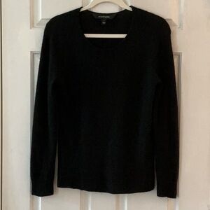 41 Hawthorn Stitch Fix Black Scoop Neck RELLA Cashmere Sweater EUC S